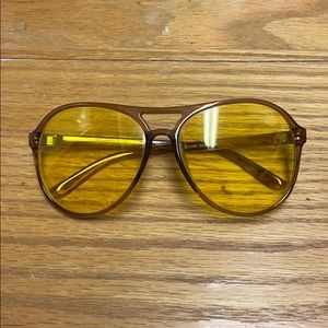 Yellow tint frames